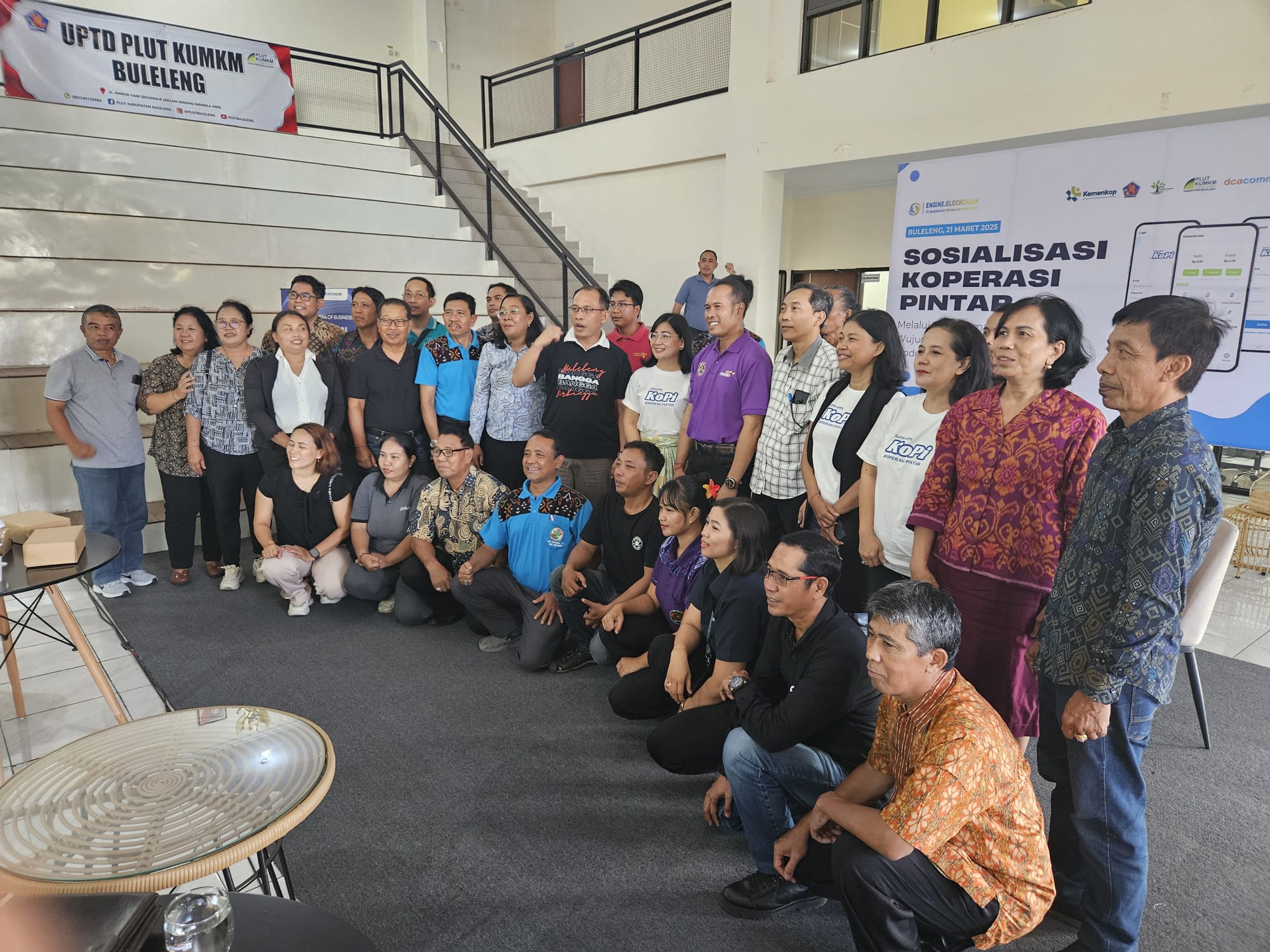 ENGINE BLOCKCHAIN Luncurkan Koperasi Pintar Di Buleleng